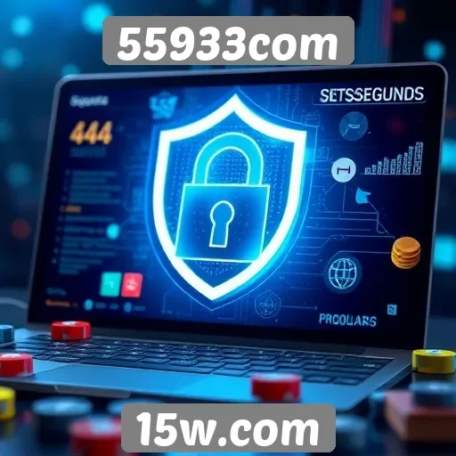 Análise da segurança no site de jogos 55933com